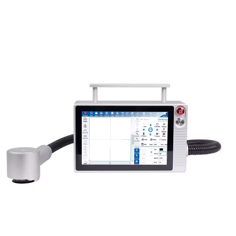 18W Air-cooled Data Matrix Fib - Laser Marking Machine review and price